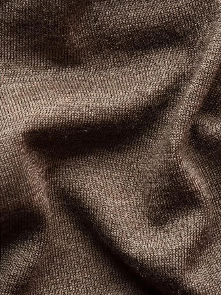 Eton Fine-Knit Wool Quarter-Zip Sweater 7