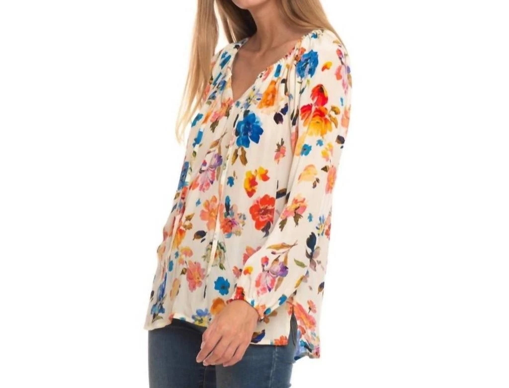 Tolani Milana Top In Cream 2