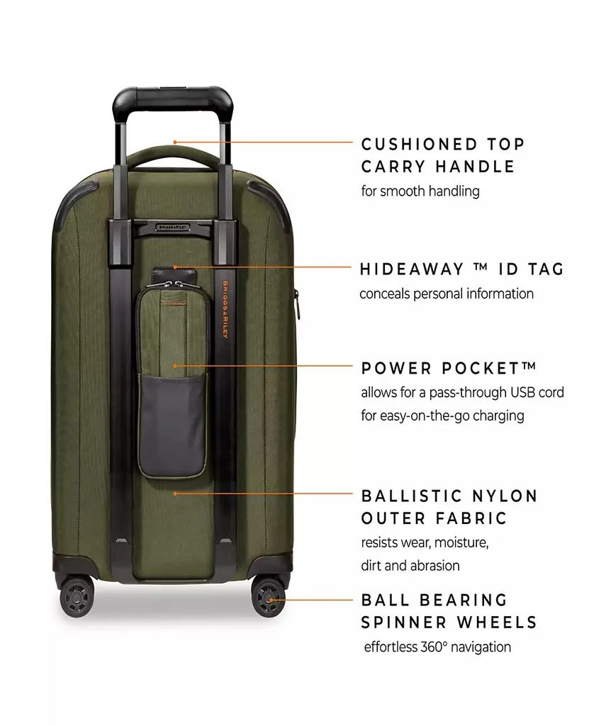 Briggs & Riley ZDX 21" Carry-on Expandable Spinner 10