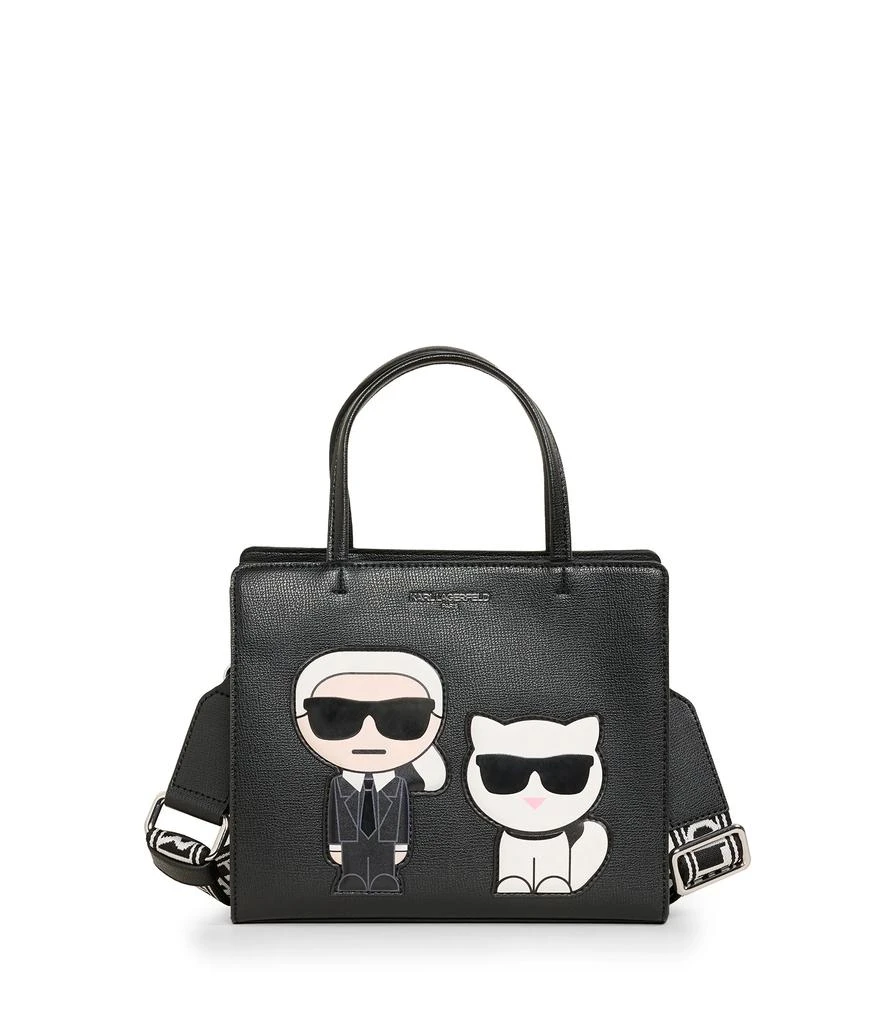 Karl Lagerfeld Paris MAYBELLE ROUND HEAD DUO SATCHEL 1