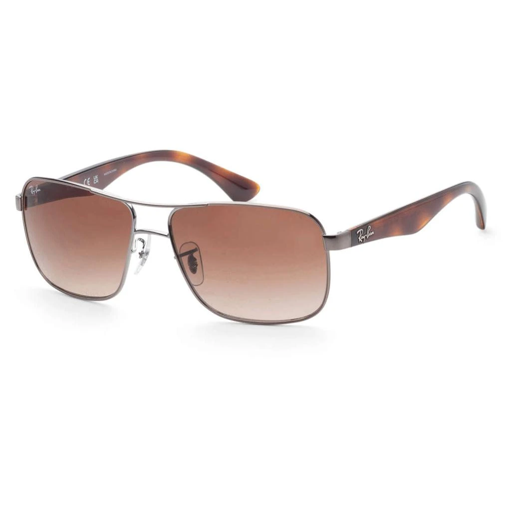 Ray-Ban Ray-Ban Men's Brown Aviator Sunglasses 1