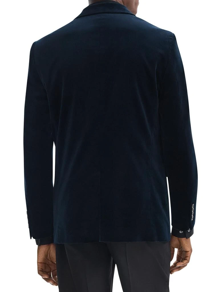 Theory Chambers Stretch Velvet Slim-Fit Blazer 2
