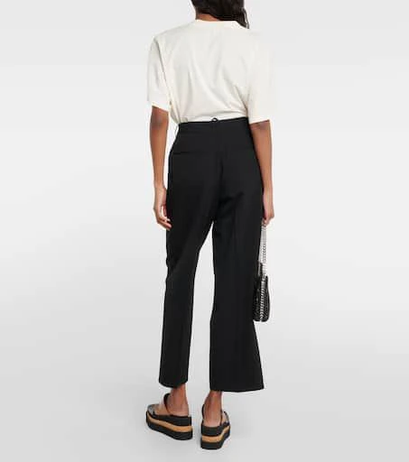 Stella McCartney Wool-blend straight pants 3