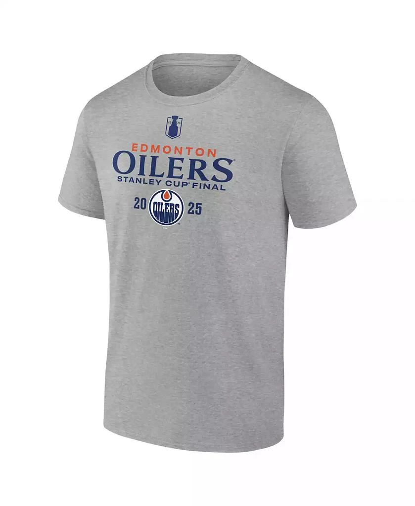 Fanatics Men's Steel Edmonton Oilers 2025 NHL Stanley Cup Playoffs Roster T-Shirt 2