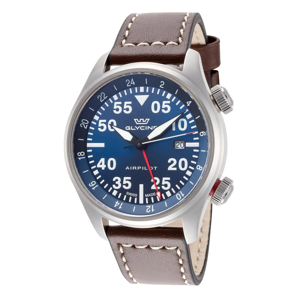 Glycine Glycine Men's Airpilot GMT 44mm Quartz Watch 1