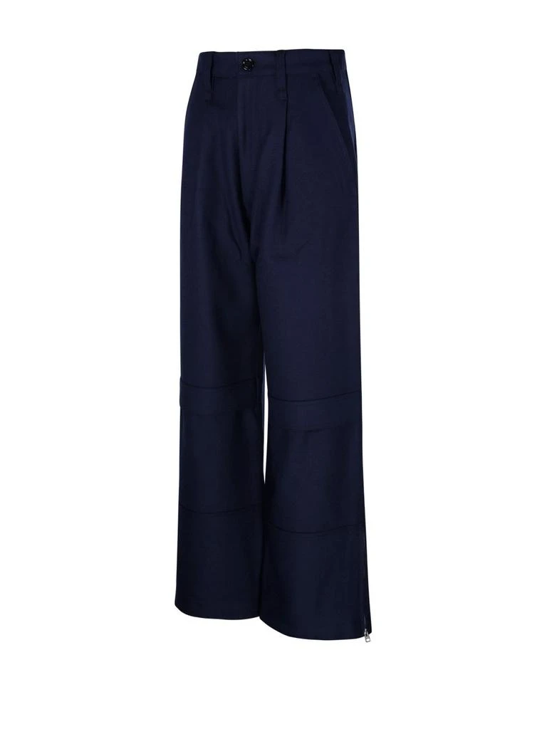 AMI AMI Gabardine Cargo Trousers 3
