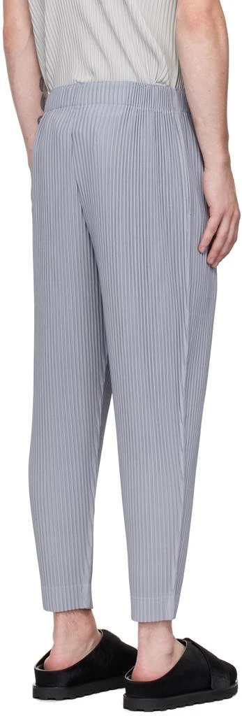 Homme Plissé Issey Miyake Gray Monthly Color August Trousers 3