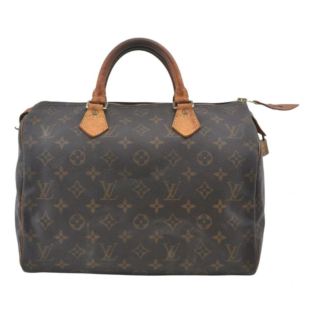 Louis Vuitton Louis Vuitton Speedy leather satchel 1