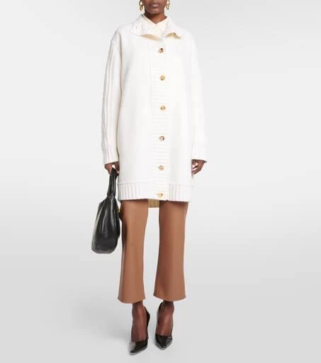 Max Mara Alcazar wool and cashmere cardigan 7