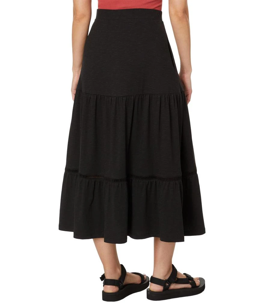 Toad & Co Marigold Tiered Midi Skirt 2