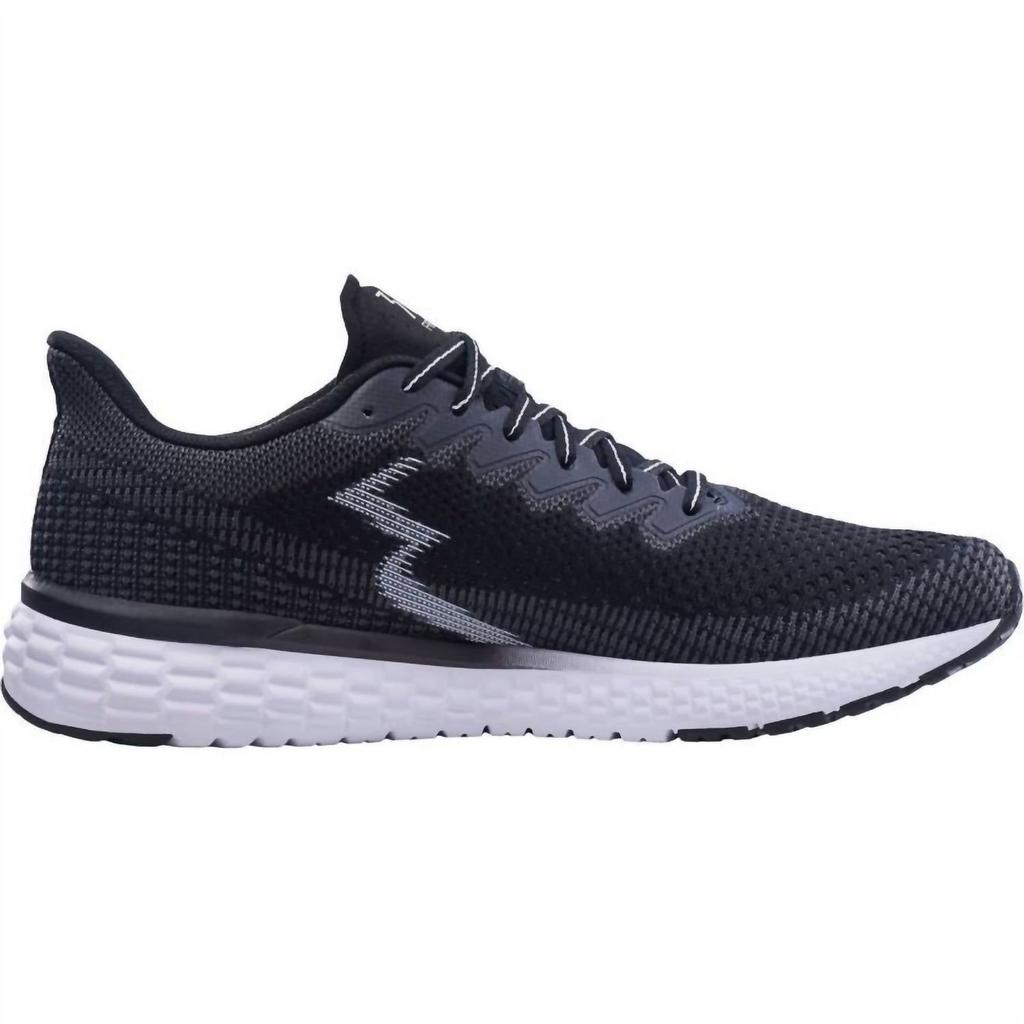 361 Degrees Men's Fierce Running Shoes - Medium Width In Black/ebony