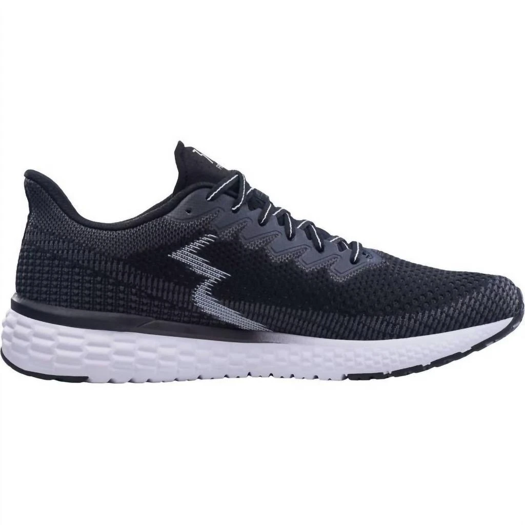 361 Degrees Men's Fierce Running Shoes - Medium Width In Black/ebony 1