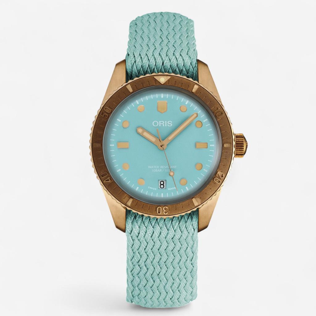 Oris Oris Divers Sixty-Five Bronze Automatic Ladies Watch 73377713155LS