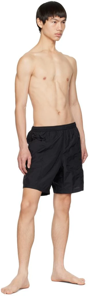 AMI Paris Black Ami de Cœur Swim Shorts 5