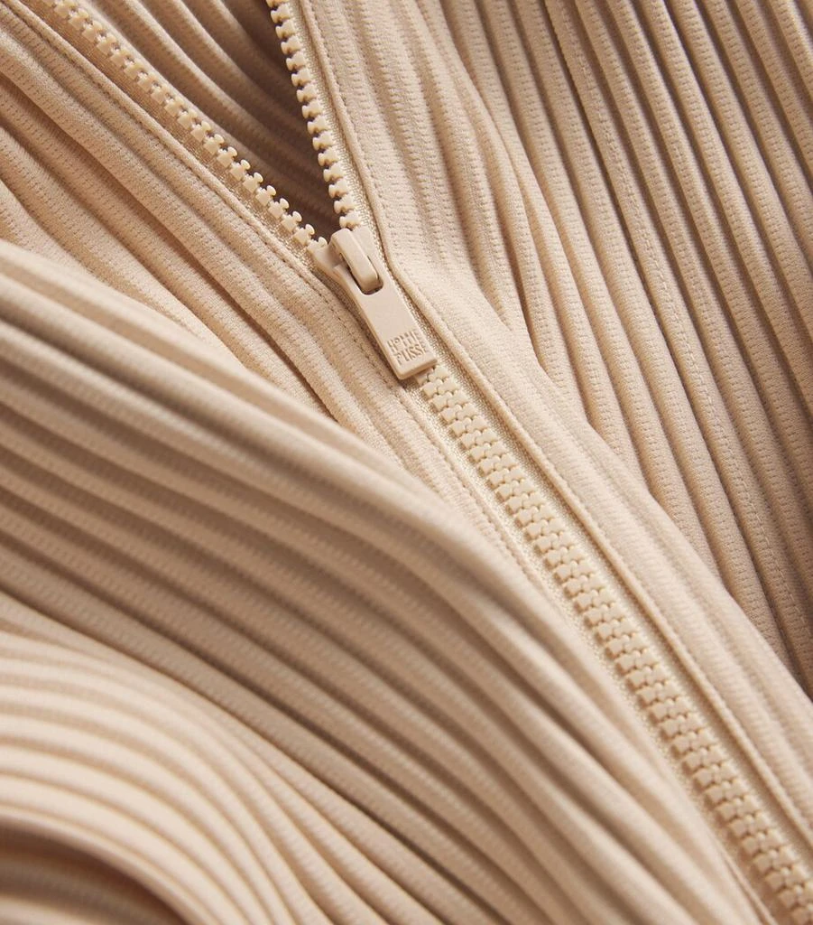 Homme Plissé Issey Miyake Pleated Zip-Up Hoodie 5
