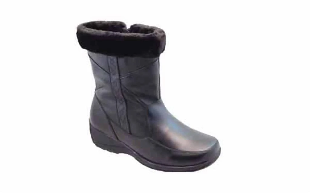 Deer Tracks Women's Hoopoe Ophelia Mid Winter Boot In Black 2