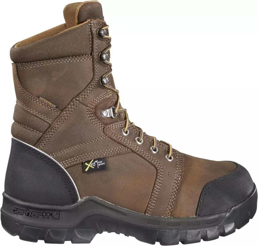 Carhartt Carhartt Men's Rugged Flex 8" Met Guard Waterproof Composite Toe Work Boots 1