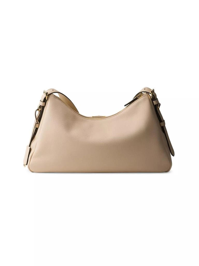 Prada Prada Aimée Large Leather Shoulder Bag 3