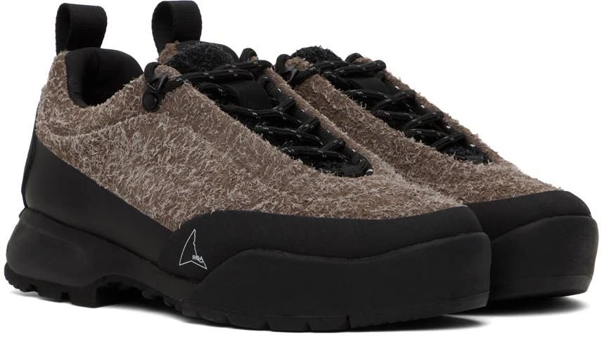 ROA Brown & Black Cingino Sneakers 4