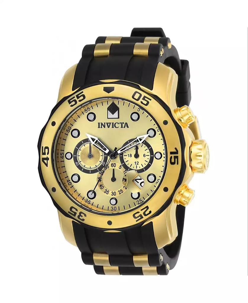 Invicta Men's 17885 Pro Diver Quartz Multifunction Gold Dial Watch