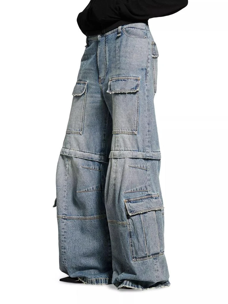 Balenciaga Flared Cargo Jeans 6