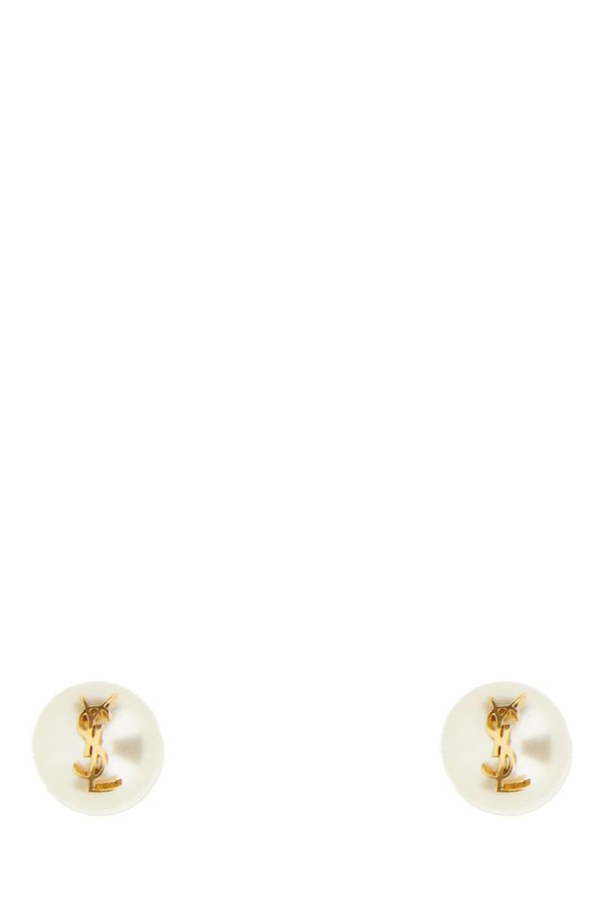 Yves Saint Laurent Saint Laurent "Cassandre" Pearl Stud Earrings