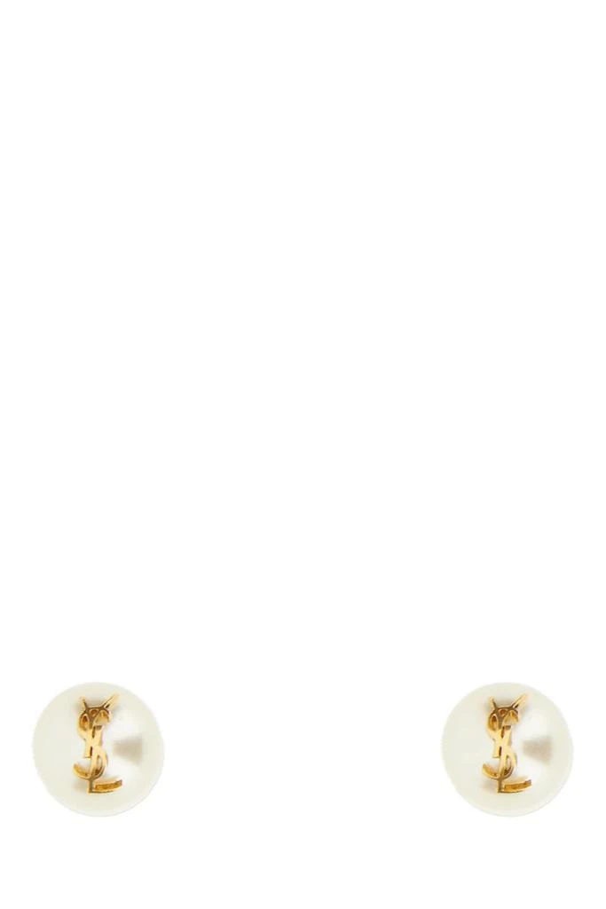 Yves Saint Laurent Saint Laurent "Cassandre" Pearl Stud Earrings 1