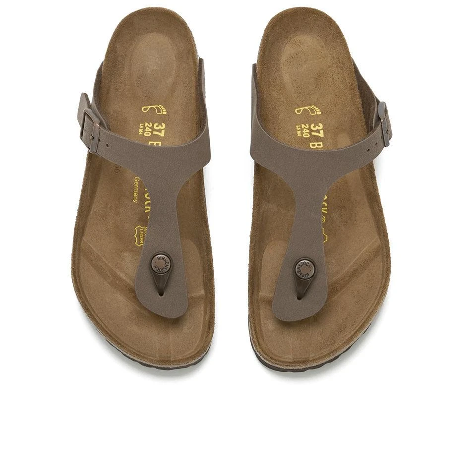 Birkenstock BIRKENSTOCK WOMEN'S GIZEH TOE-POST SANDALS - MOCHA 2