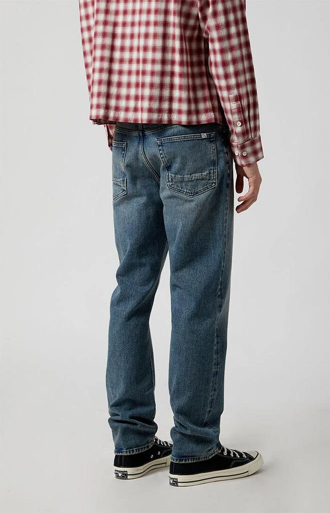 PacSun Medium Indigo Straight Jeans 4