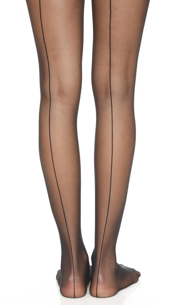 Wolford Individual 10 Back Seam Tights 5
