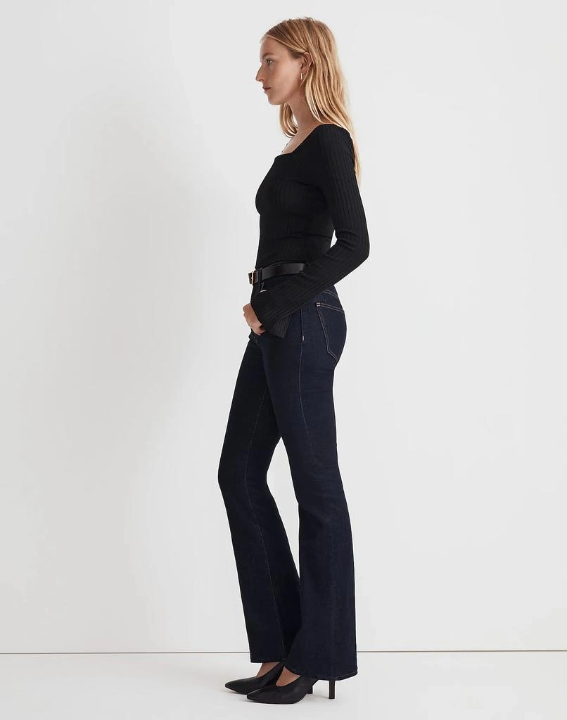 Madewell Skinny Flare Jeans in Rinse Wash 1