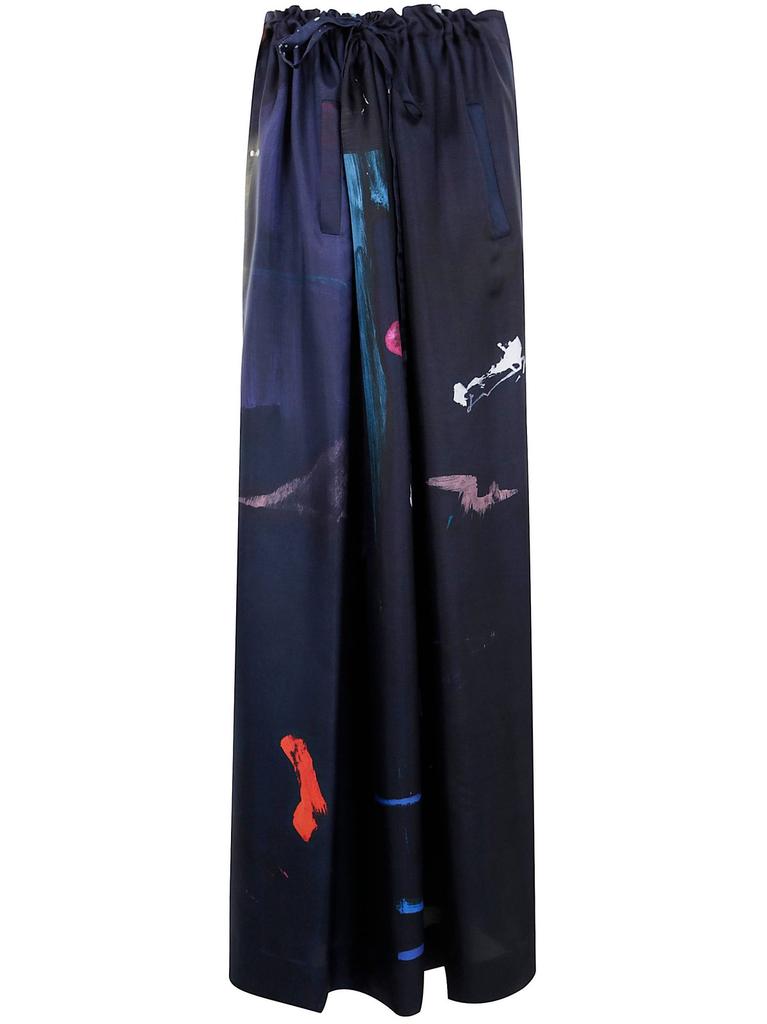 Daniela Gregis Daniela Gregis Artistic Wide Leg Pants