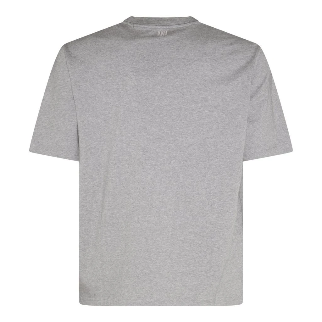 AMI AMI Paris Ami de Coeur Logo Embroidered Crewneck T-Shirt 2