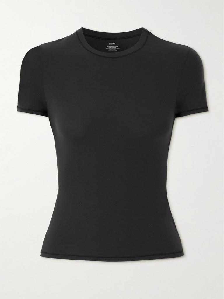 SKIMS 半袖Tシャツ黒 SKIMS Short-Sleeve T-Shirt - T-Shirts - Compare Prices from