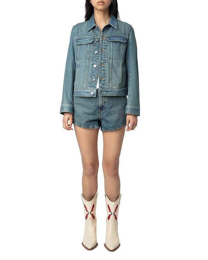 ZADIG 
VOLTAIRE Kioky Denim Jacket 2