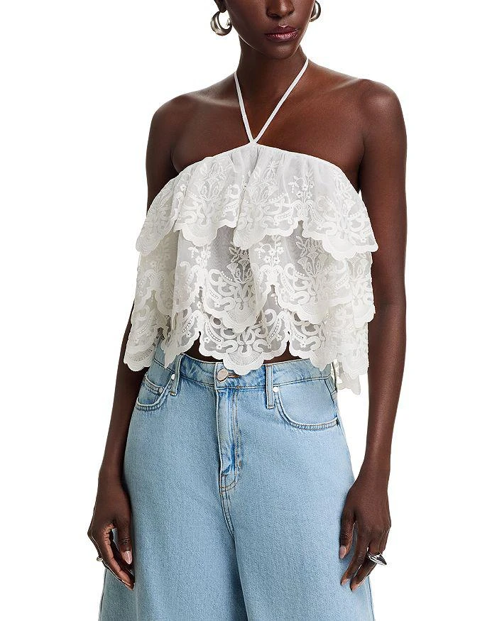 Shop Tiered Floral Lace Top - Exclusive on Sale at BeyondStyle  Get 60%  Off Tiered Floral Lace Top - Exclusive with Limited-Time Flash Deals,  Exclusive Discounts, and Special Offers. Enjoy Unbeatable