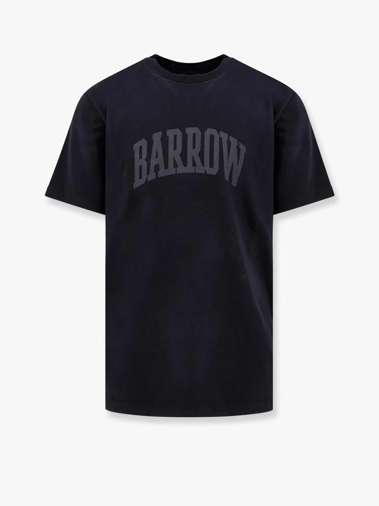 BARROW Cotton t-shirt with logo on the front 1