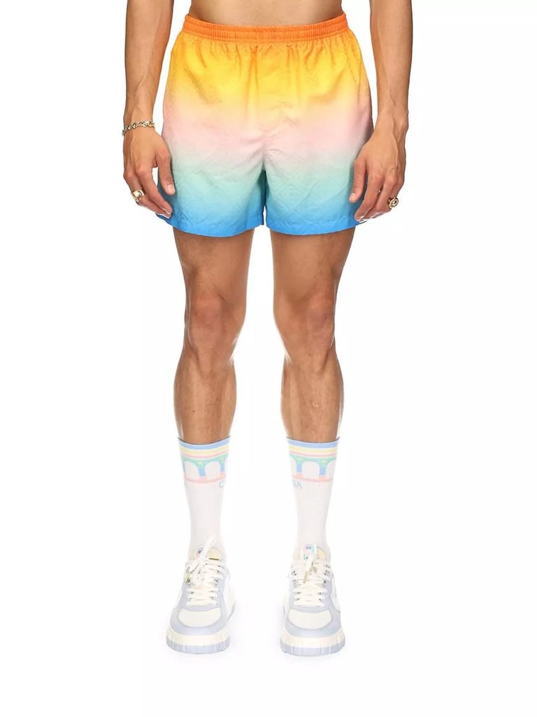 Casablanca Rainbow Jacquard Swim Shorts 4