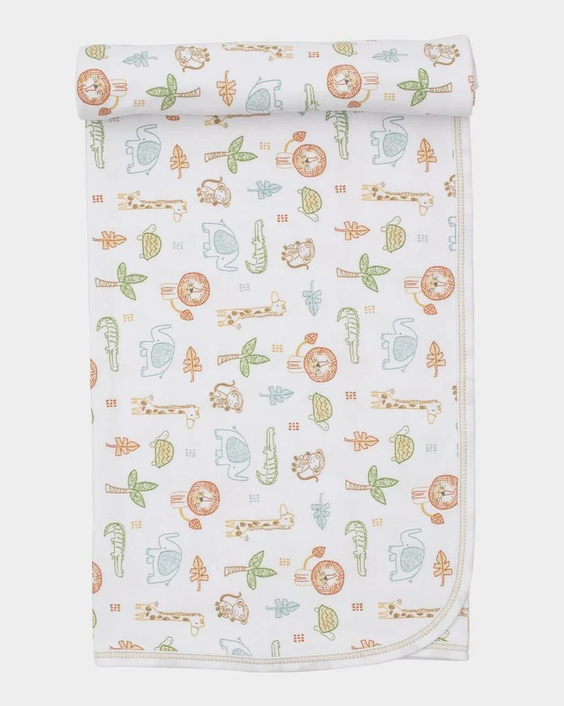 Kissy Kissy Jungle Adventure Blanket and Bib Set 2