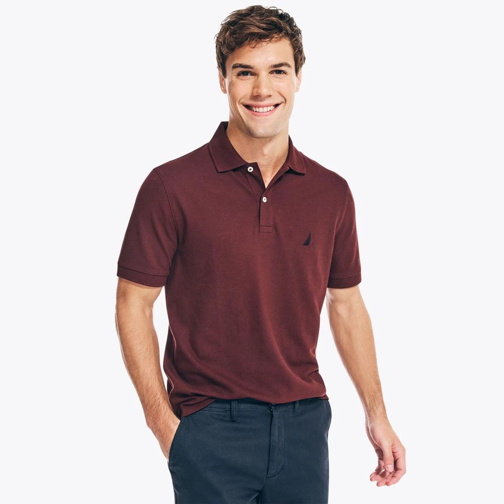 Nautica Mens Classic Fit Deck Polo 10