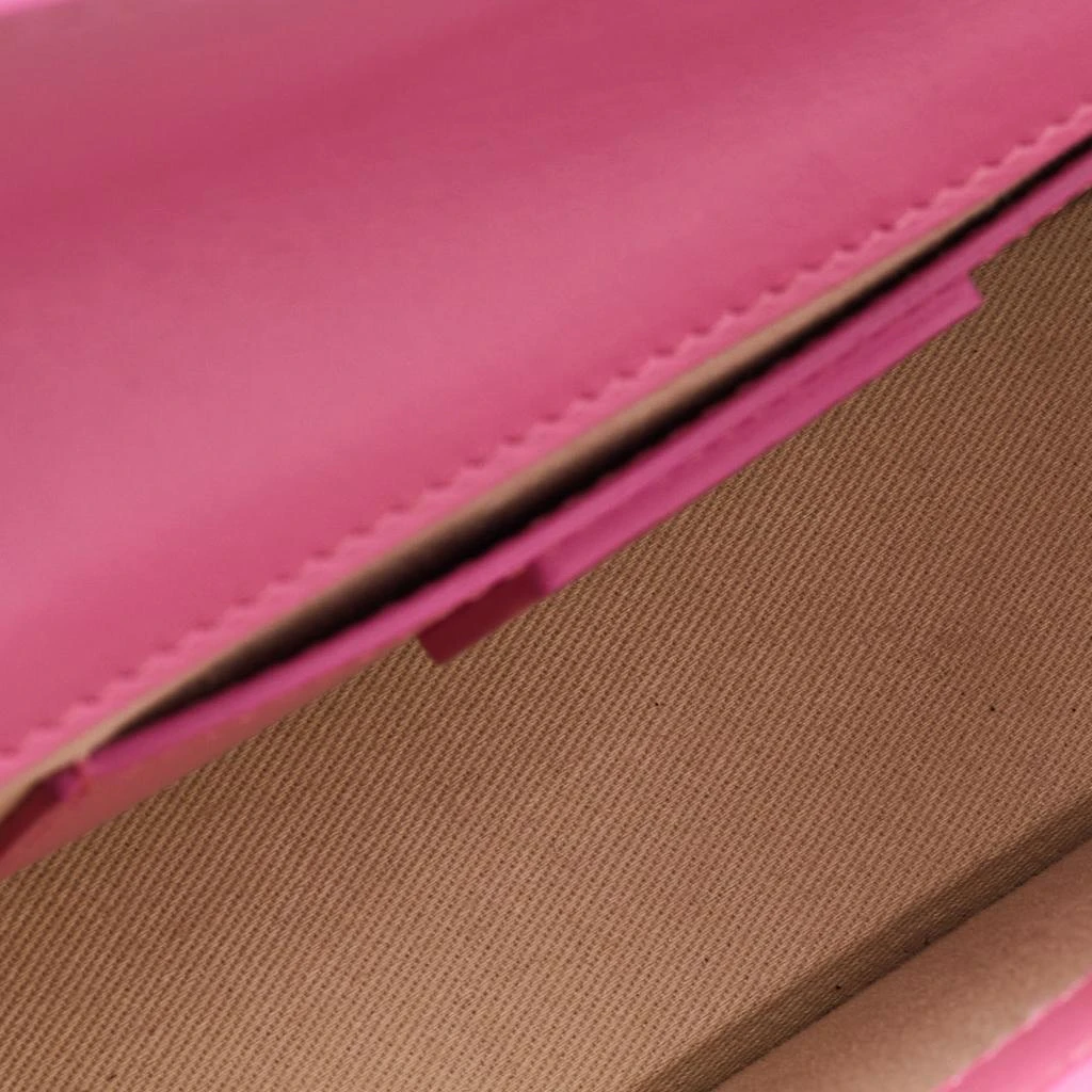 Jacquemus Jacquemus Pink Leather Le Bambino Long Shoulder Bag 9