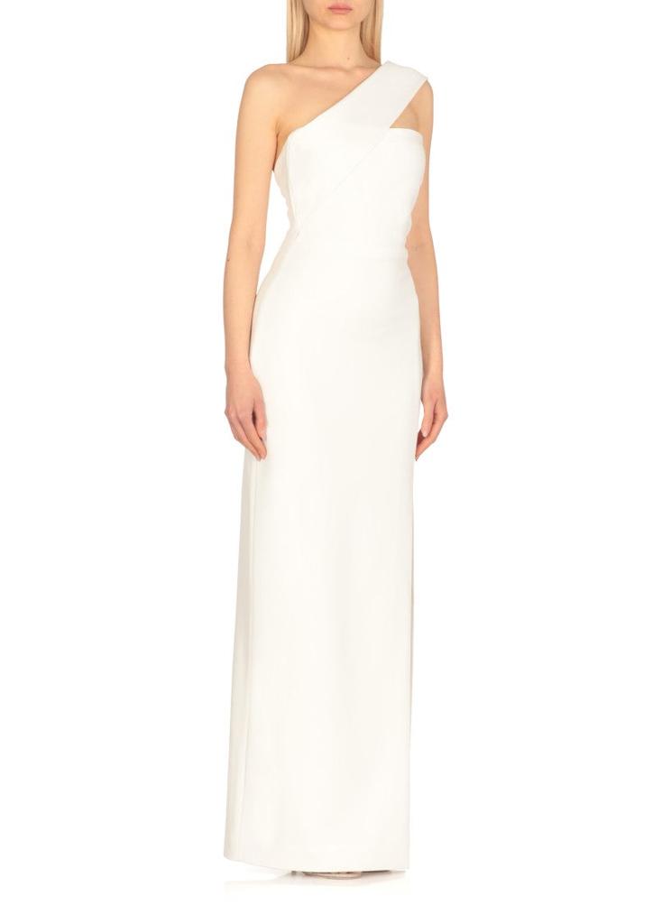 SOLACE LONDON White Lois Maxi Dress
