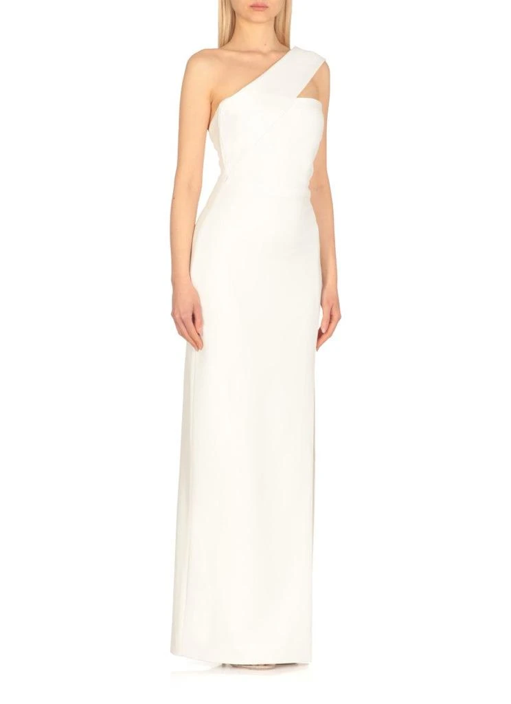 SOLACE LONDON White Lois Maxi Dress 2