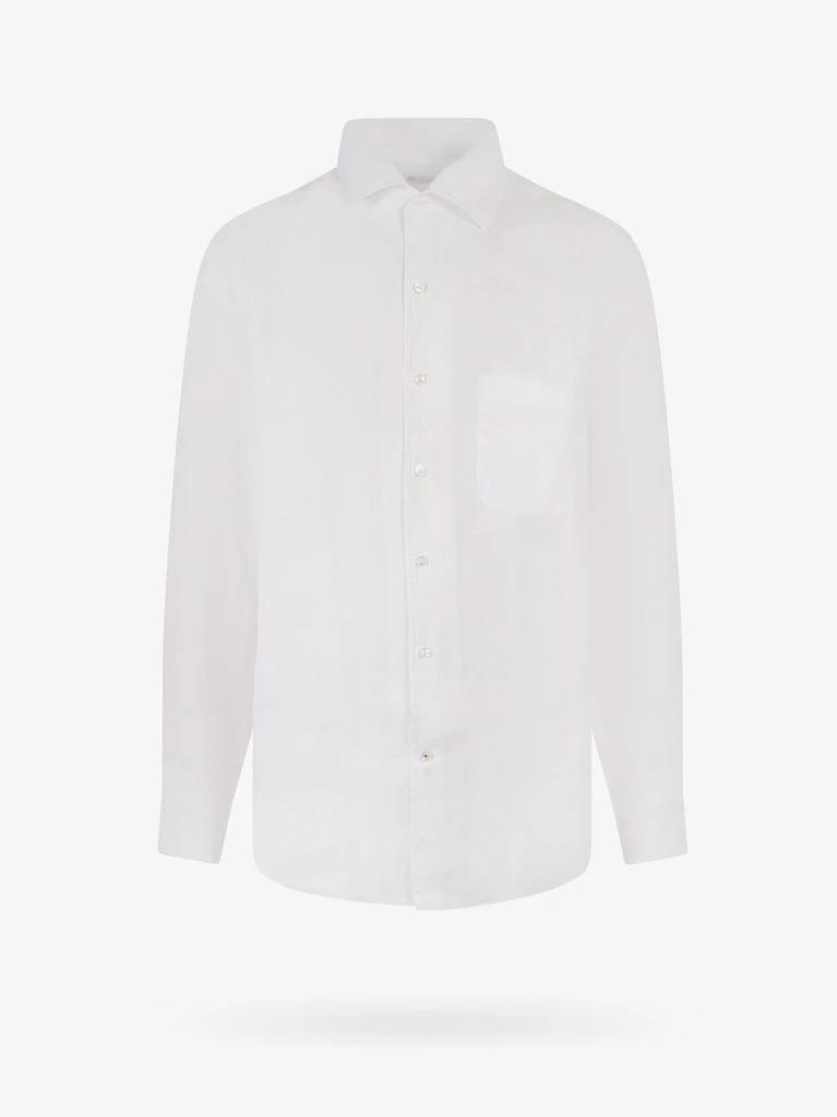 Loro Piana André aloe linen shirt 1
