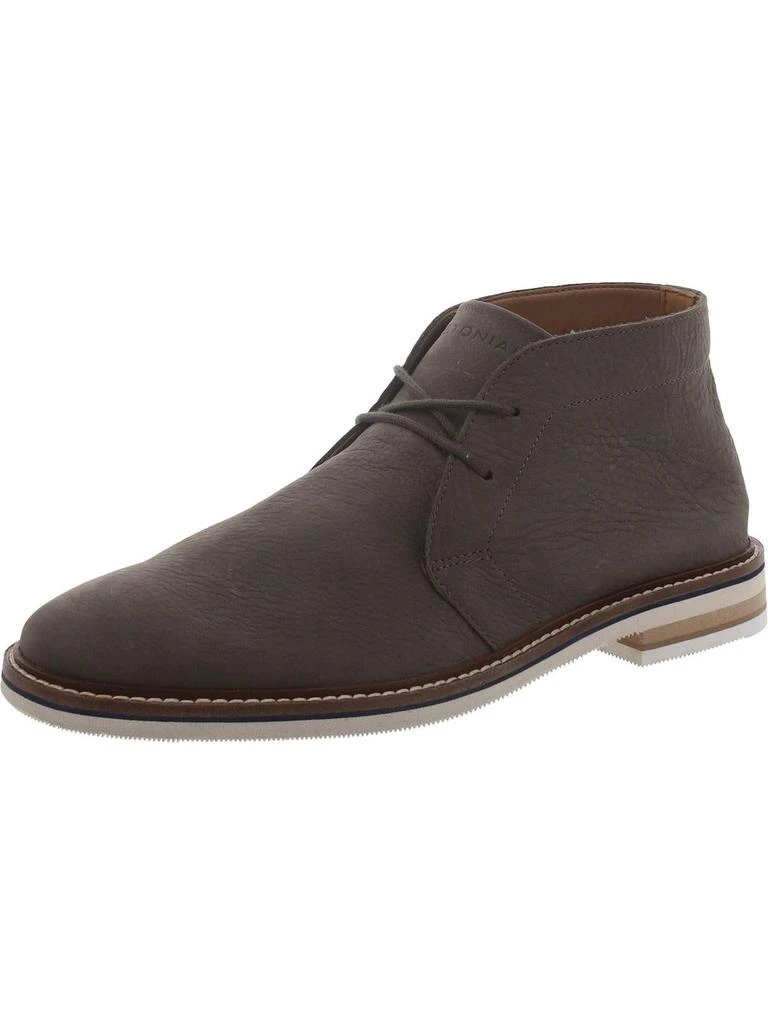 Bostonian Dezmin Mid Mens Nubuck Lace Up Chukka Boots 1