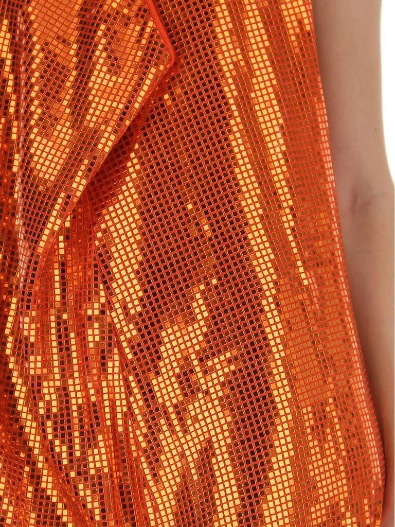 Bottega Veneta Bottega Veneta Sequin Embellished Halterneck Dress 4
