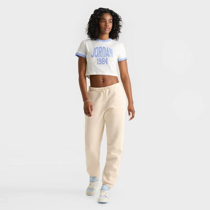 Jordan Women's Jordan Cropped Varsity Graphic Slim T-Shirt 2