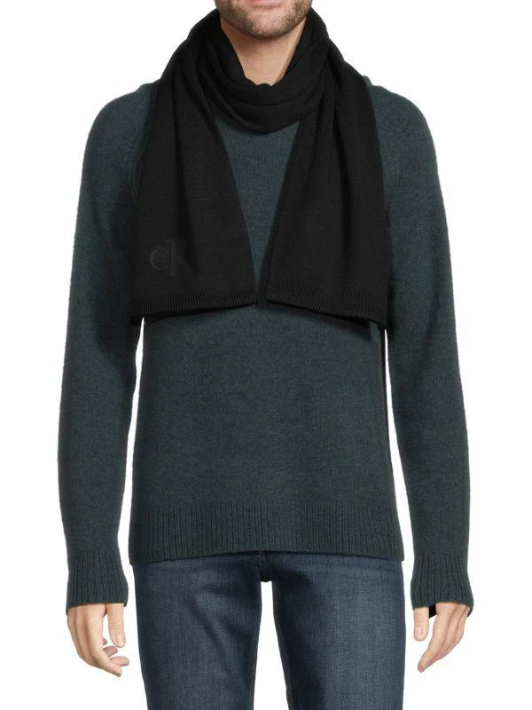 Calvin Klein Logo Wrap Around Scarf 1