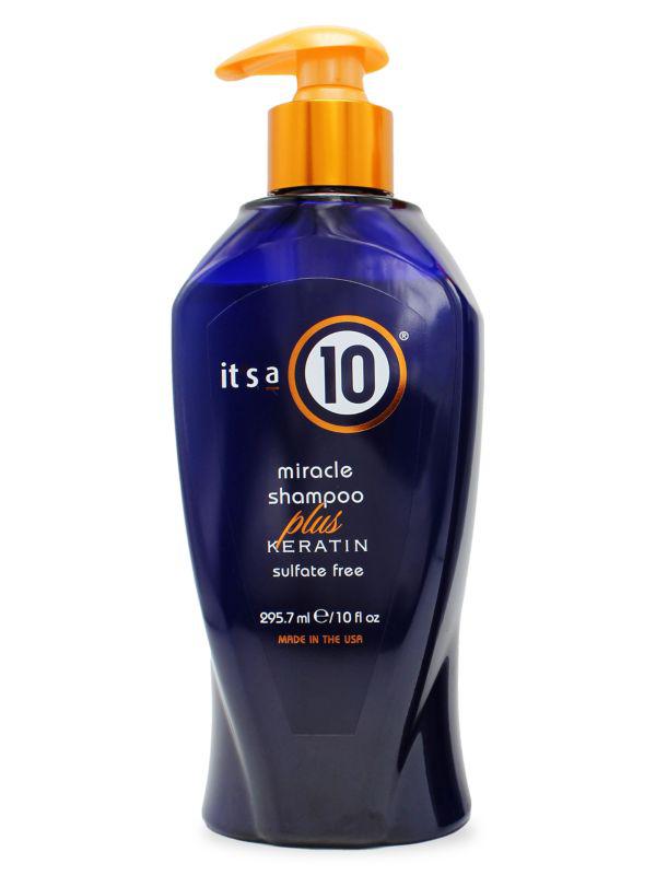 it's a 10 Miracle Shampoo Plus Keratin