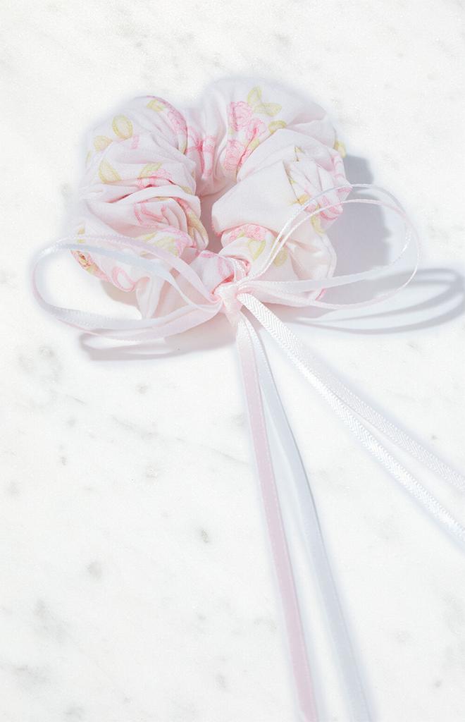 PacSun Floral Bow Hair Scrunchie